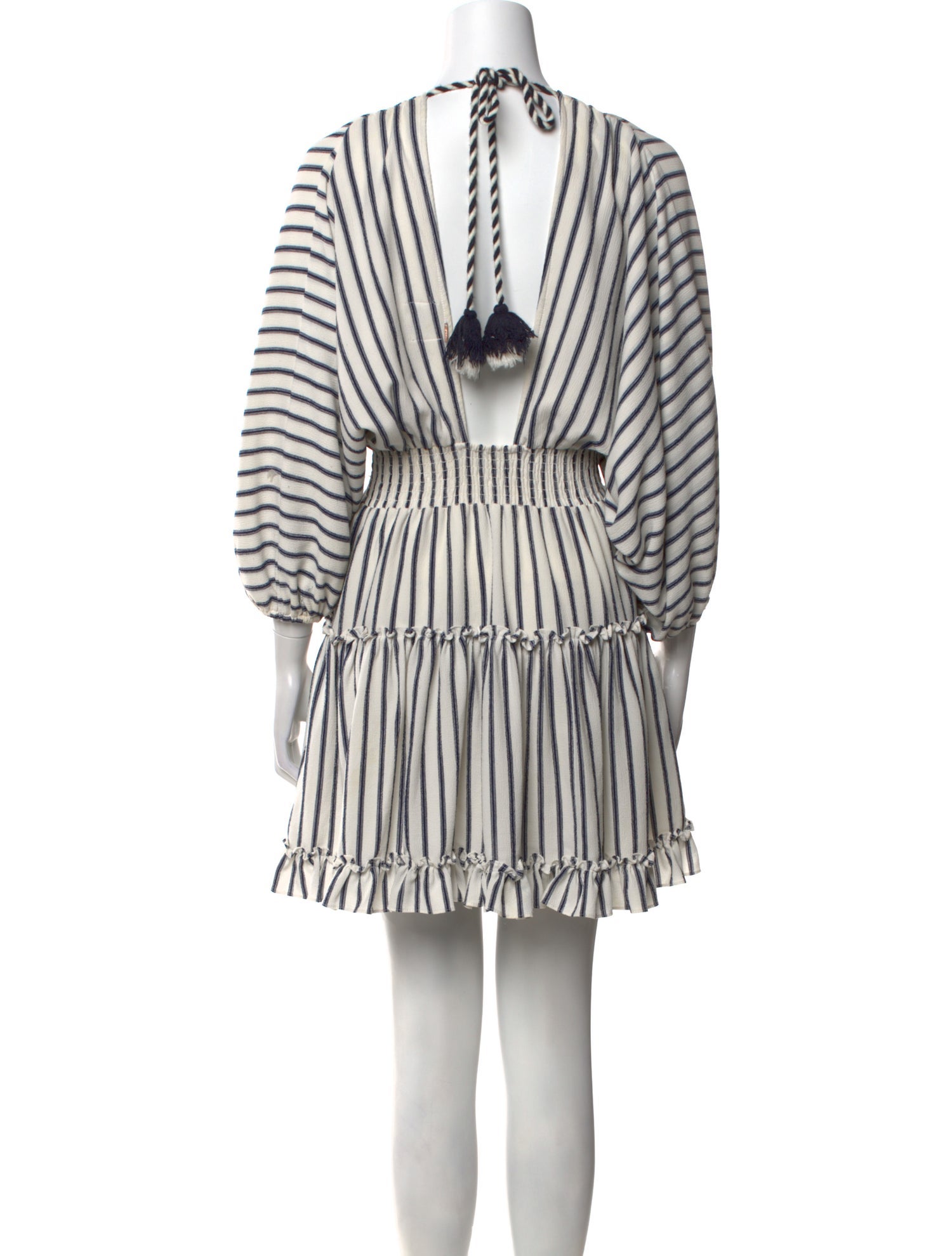 MISA Los Angeles Striped Mini Dress